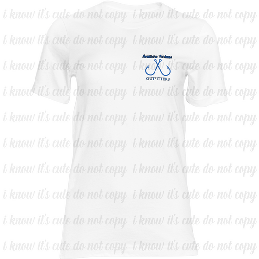 American Flag Fishing Lure Dri-Fit T-Shirt