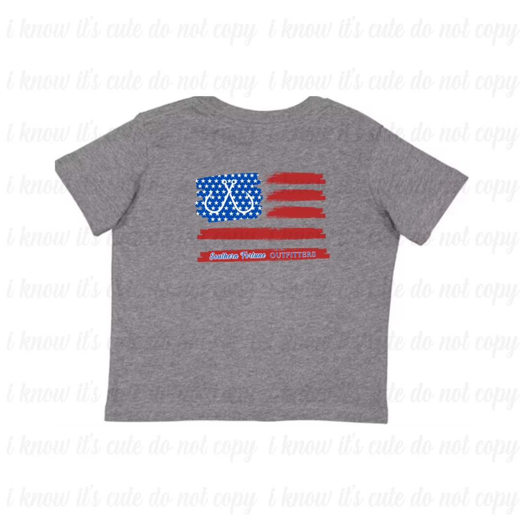 Kids American Flag T-Shirt