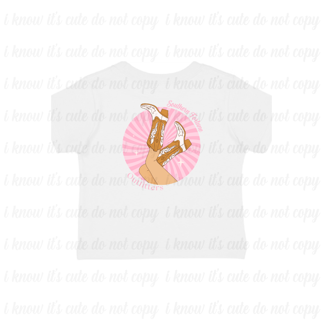 Kids Pink Cowgirl T-Shirt