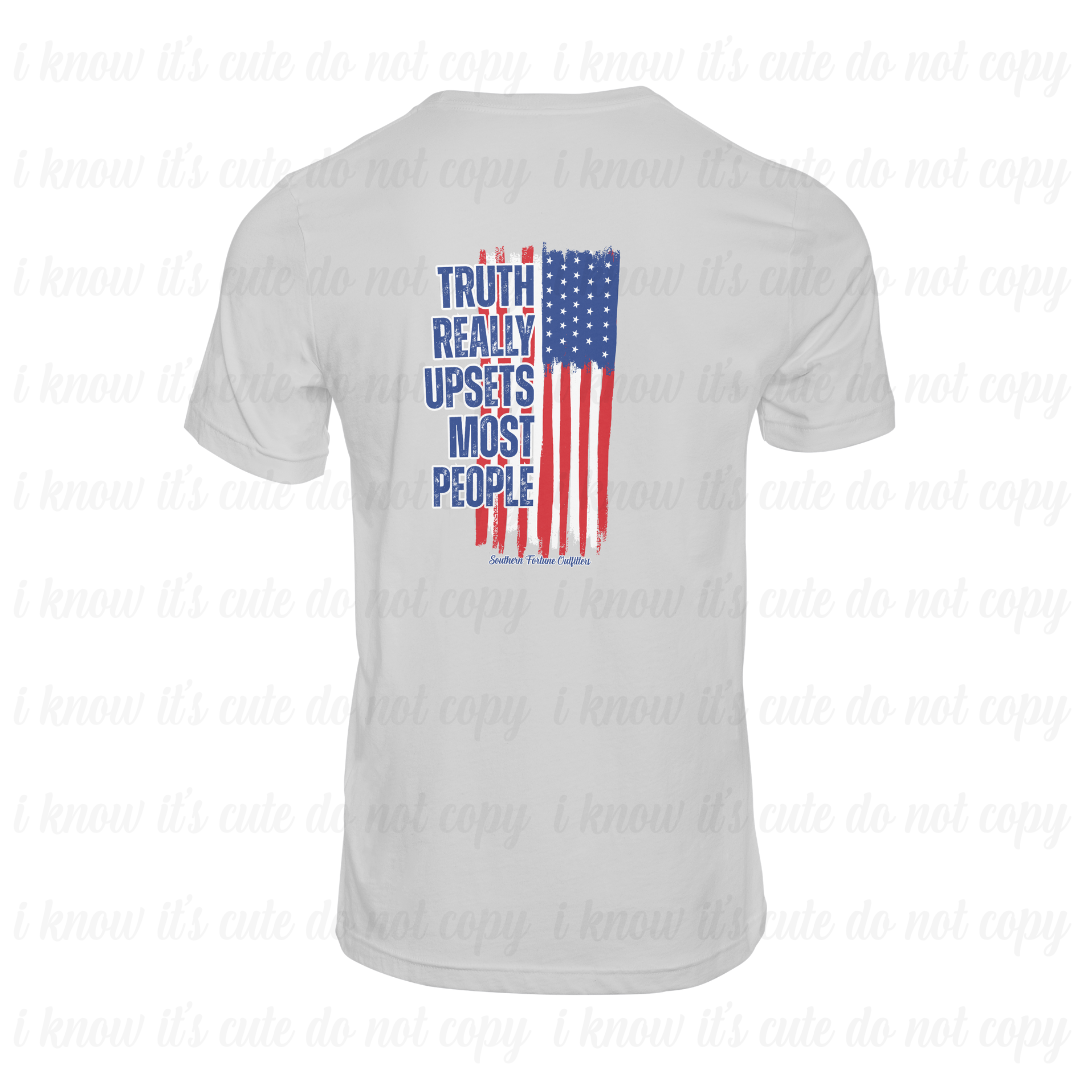 Truth Really Upsets Most People Colored Dri-Fit T-Shirt