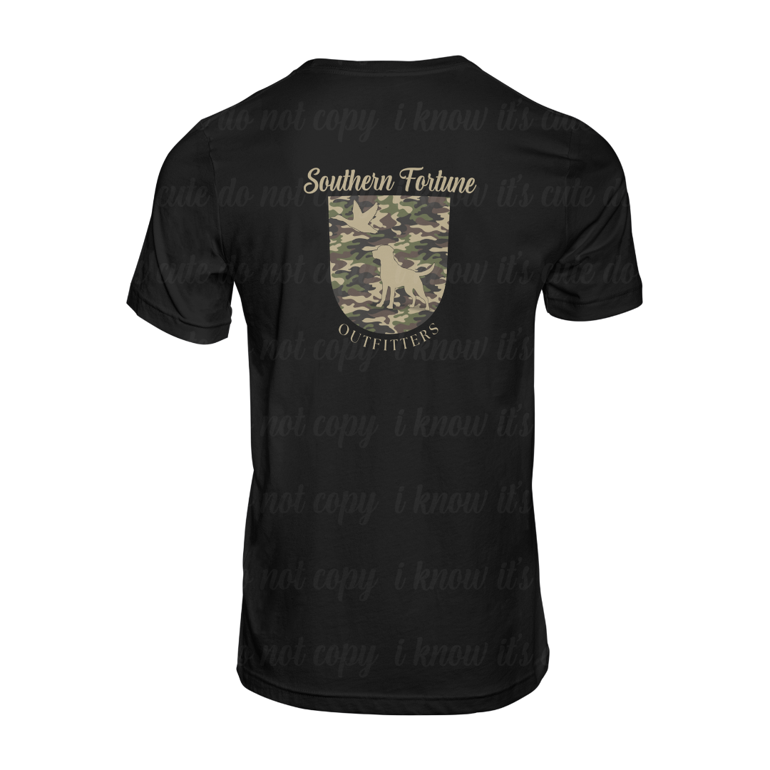 Camo Dog T-Shirt