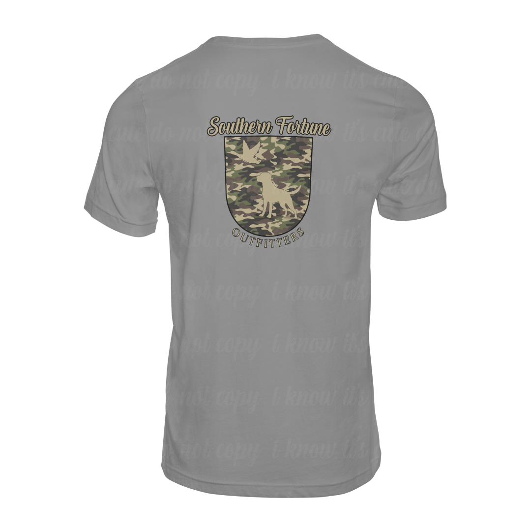 Camo Dog T-Shirt