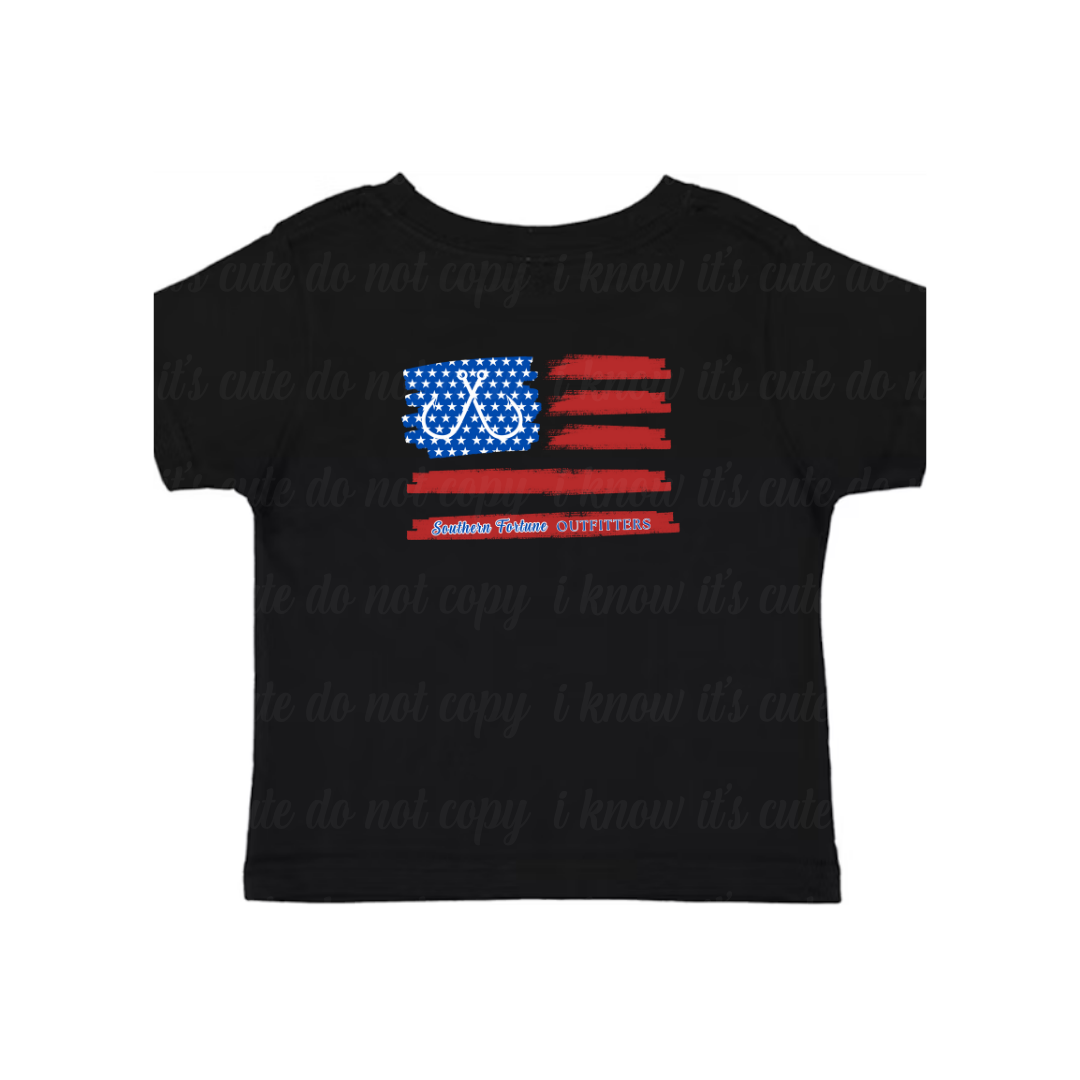Kids American Flag T-Shirt