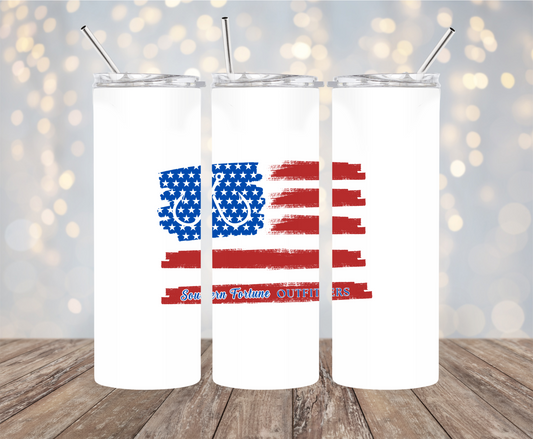 American Flag 20oz Tumbler