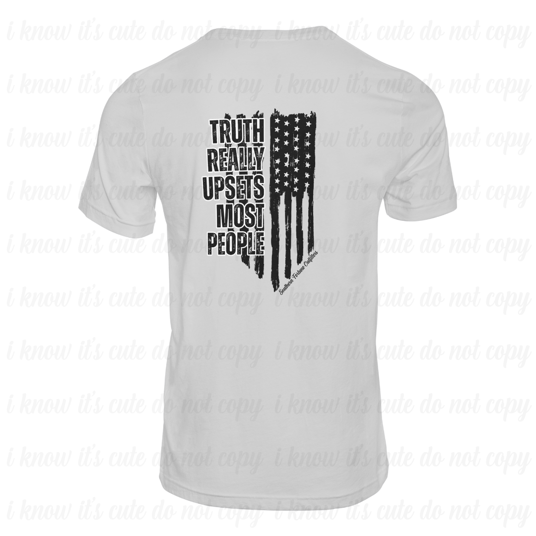 Truth Really Upsets Most People B&W Dri-Fit T-Shirt